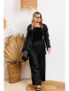 Брючный костюм артикул: 1239 черный от Anastasia - вид 33