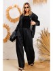 Брючный костюм артикул: 1239 черный от Anastasia - вид 8