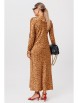 Нарядное платье артикул: 1184.1 золото (принт леопард) от Anastasia - вид 2