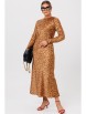 Нарядное платье артикул: 1184.1 золото (принт леопард) от Anastasia - вид 7