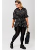 Блузка артикул: 1260 черный от Anastasia - вид 13