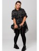 Блузка артикул: 1260 черный от Anastasia - вид 19