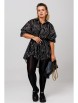 Блузка артикул: 1260 черный от Anastasia - вид 1