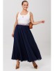 Юбка артикул: 1263 темно-синий от Anastasia - вид 1