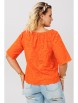 Блузка артикул: 1131.4 оранжевый от Anastasia - вид 2