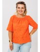 Блузка артикул: 1131.4 оранжевый от Anastasia - вид 3