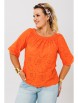 Блузка артикул: 1131.4 оранжевый от Anastasia - вид 8