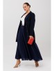 Юбочный костюм артикул: 1262 темно-синий от Anastasia - вид 5