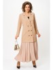 Юбочный костюм артикул: 1262.2 бежевый от Anastasia - вид 5
