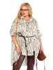 Блузка артикул: 1260 молочный от Anastasia - вид 3