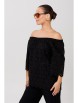 Блузка артикул: 1131.6 черный от Anastasia - вид 6
