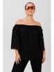 Блузка артикул: 1131.6 черный от Anastasia - вид 7