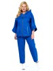 Брючный костюм артикул: 1223 васильковый от Anastasia - вид 6