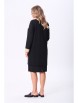Плательный костюм артикул: 1276 черный/черный+молочный+беж от Anastasia - вид 4