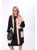 Плательный костюм артикул: 1276 черный/черный+молочный+беж от Anastasia - вид 5