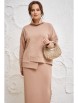 Юбочный костюм артикул: 1050.3 бежевый от Anastasia - вид 7