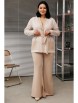 Брючный костюм артикул: 1290 капучино от Anastasia - вид 4