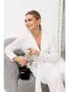 Брючный костюм артикул: 1287 белый от Anastasia - вид 11