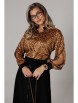 Юбочный костюм артикул: 1306 золото/черный от Anastasia - вид 5