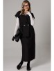 Юбочный костюм артикул: 1305 черный от Anastasia - вид 1