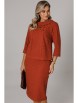 Юбочный костюм артикул: 1303 терракот от Anastasia - вид 13