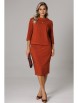 Юбочный костюм артикул: 1303 терракот от Anastasia - вид 1