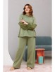 Брючный костюм артикул: 1191.1 олива от Anastasia - вид 11