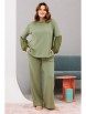 Брючный костюм артикул: 1191.1 олива от Anastasia - вид 1