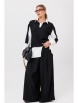 Брючный костюм артикул: 1242.2 черно-белый от Anastasia - вид 17