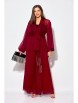 Брючный костюм артикул: 1063.1 бордовый от Anastasia - вид 3