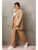 Брючный костюм артикул: 1299 песочный от Anastasia - вид 10