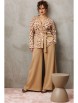 Брючный костюм артикул: 1292.1 бежевый от Anastasia - вид 1