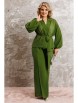 Брючный костюм артикул: 1063.1 травяной зеленый от Anastasia - вид 4