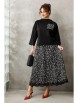 Юбочный костюм артикул: 1314 черный от Anastasia - вид 11