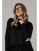Кофта, джемпер артикул: 1294.1 черный от Anastasia - вид 3