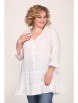 Блузка артикул: 0122А белый от Djerza - вид 7