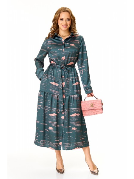 2501 серый+розовый