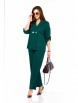 Брючный костюм артикул: 2329/18 изумруд от TAITA PLUS - вид 4