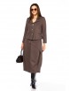 Юбочный костюм артикул: 2525 капучино от TAITA PLUS - вид 3