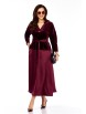 Юбочный костюм артикул: 2533 бургунди от TAITA PLUS - вид 1