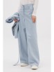 Брючный костюм артикул: 5019 небесно-голубой от Фантазия Мод - вид 6