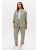 Брючный костюм артикул: 5132 хаки от Фантазия Мод - вид 1