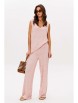 Брючный костюм артикул: 5136 розовый от Фантазия Мод - вид 1