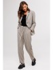 Брючный костюм артикул: 5215 бежевый от Фантазия Мод - вид 5