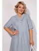 Платье артикул: М1426н полоска джинс от Лилиана - вид 3