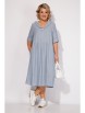 Платье артикул: М1426н полоска джинс от Лилиана - вид 4