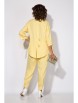 Брючный костюм артикул: М1450 желтый от Лилиана - вид 2