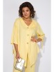 Брючный костюм артикул: М1450 желтый от Лилиана - вид 3