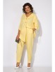 Брючный костюм артикул: М1450 желтый от Лилиана - вид 4
