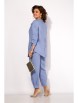 Брючный костюм артикул: М1450 небесно-голубой от Лилиана - вид 5